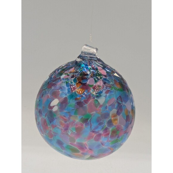 Kitras Art Glass - 4" Calico Ball - Picture 3 of 7